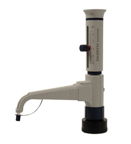 046.2525 Dispensador para líquidos DIGIPETTE, de botella, rango 2,5 - 25 ml, escala 0,5 ml - Quimivitalab