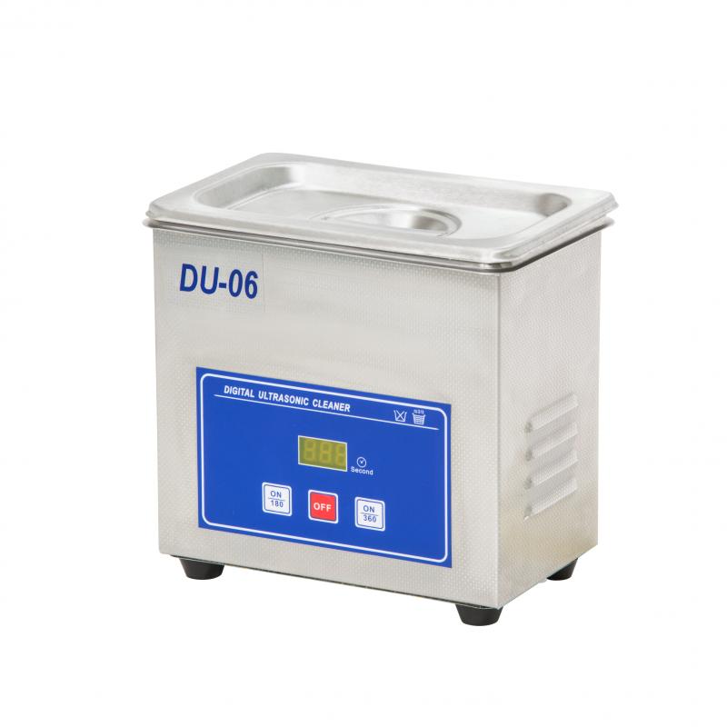 G-DU06 Baño ultrasónico digital DU-06 con cestillo y tapa capacidad 0,6 litros - Quimivitalab