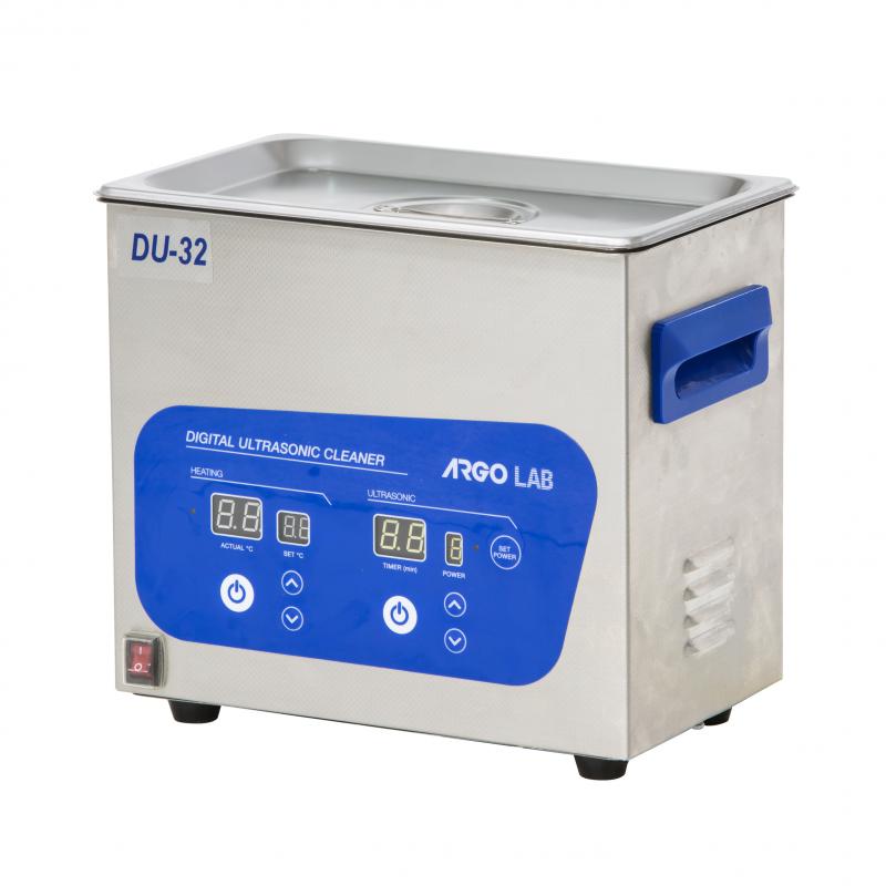 G-DU32 Baño de ultrasonidos digital con cestillo y tapa capacidad 3,2 litros - Quimivitalab