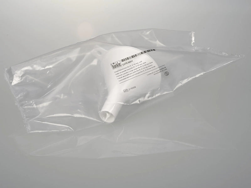 5379-0041 Embudo desechable para polvo Bio-PE, 100mm, blanco (10 uds) - Quimivitalab