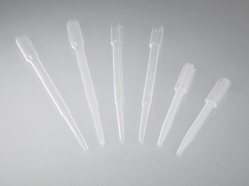 7555-0001 Pipetas Pasteur desechables LDPE, 1,8 ml, 98 mm (pack de 100 uds) - Quimivitalab