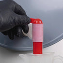 0533-0010 Grifo para barril Air, PE transparente con conexión de rosca 3/4" exterior. - Quimivitalab