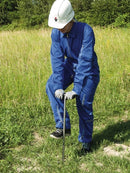 5350-5003 Muestreador de suelos GeoSampler de acero inoxidable sin barra de apoyo para pie - Quimivitalab