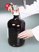 0006-4002 Adaptador de rosca ETFE, rosca interior GL38, rosca exterior GL45 - Quimivitalab