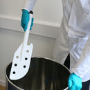 8026P-540 Paleta agitadora manual de PP con ranuras, longitud 540 mm - Quimivitalab