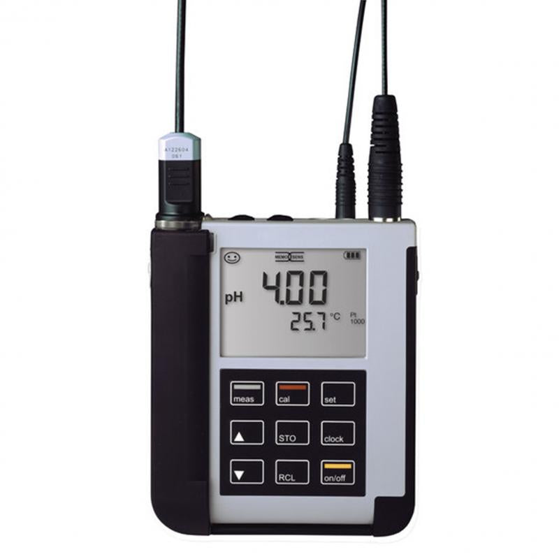 KP-PH902-3 pHmetro portátil Knick 902 con electrodo Polyplast TEMP DIN con sensor de temperatura y cable fijo.- Quimivitalab