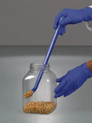 5378-5003 Cuchara azul para alimentos de mango largo, volumen 5 ml (10 unidades)