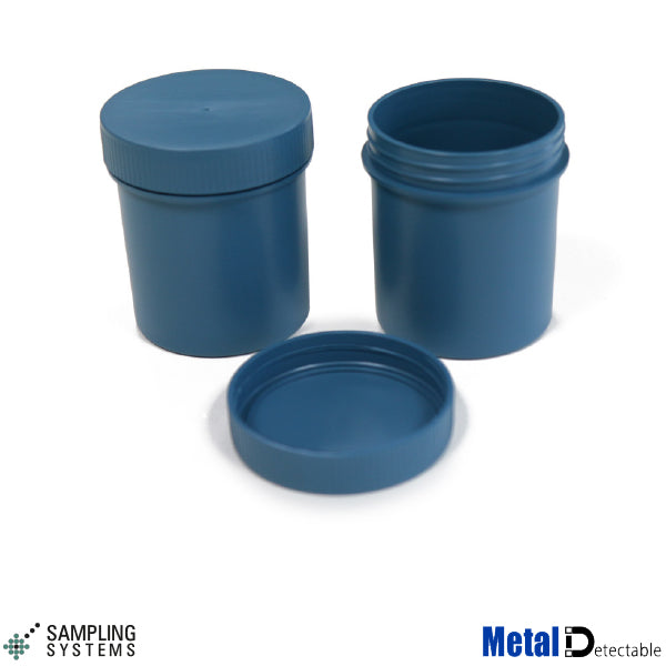 M1047B-250: Botella de metal detectable, PP. azul, 250 ml. (4 uds) - Quimivitalab