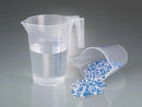 7110-1000 Jarra graduada, apilable, PP, 1000 l, asa abierto (2 uds) - Quimivitalab