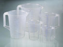 7204-2000 Jarra de medición industrial, PP, 2000 ml, asa cerrada