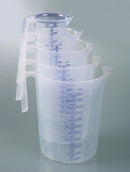 7210-1000 Jarra graduada, PP, apilable, 1000 ml - Quimivitalab