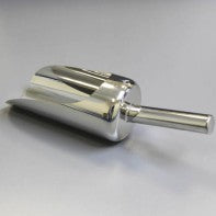 A316-100: Pala acero inox. 316L, PharmaScoop (100ml) 180mm, ø50mm - Quimivitalab