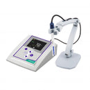 G-PH50V-3 : pHmetro de sobremesa XS PH50 VIOLAB con electrodo de pH de plástico XS 201TN con sensor de temperatura integrado y cable. Incluye brazo articulado, disoluciones tampón pH 4.01 y pH 7.00 y manual en español - Quimivitalab