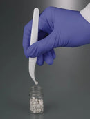 5378-1040 Pinza desechable de punta en ángulo, 130mm, PS estéril (100 uds)- Quimivitalab