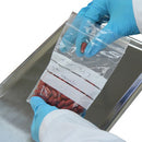 8246L-150 Bolsa de muestra, 150 x 230 mm, cierre superior y área de escritura (100 uds) - Quimivitalab