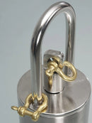 5365-7500 Bomba de inmersión de latón, volumen 500 ml altura 300 mm - Quimivitalab