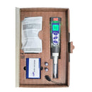 G-CONDT5 Conductimetro completo con maleta disoluciones 1413 µs y 12880 µS, cinta de transporte y papel. - Quimivitalab