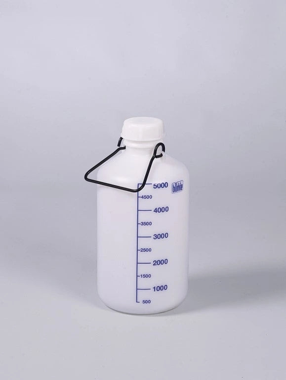 0402-0025 Botella almacenamiento con conector de rosca, HDPE, 25 litros- Quimivitalab